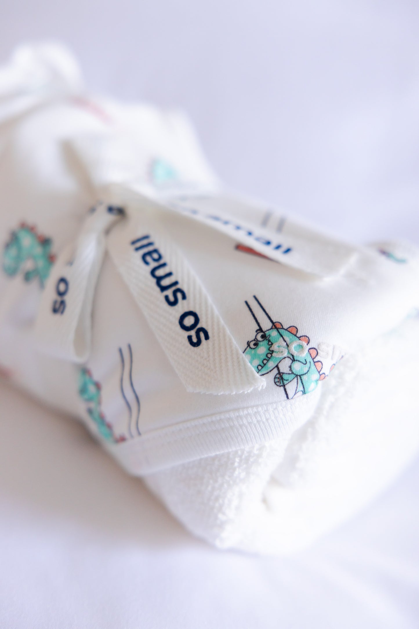 so small Organic Hooded Bath Towel- Weeee