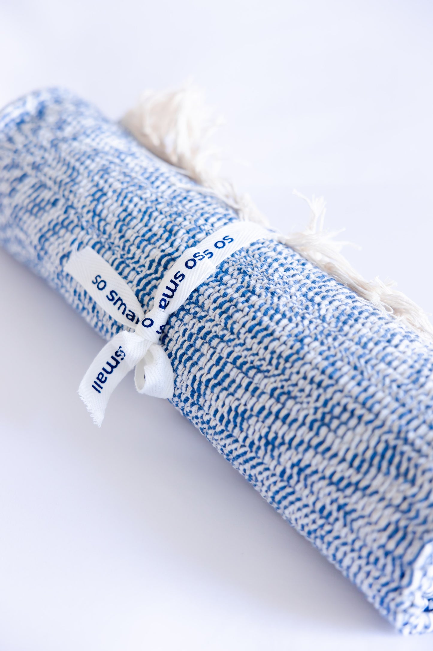 so small Organic Hand-Woven Play Mat- Endless Sky