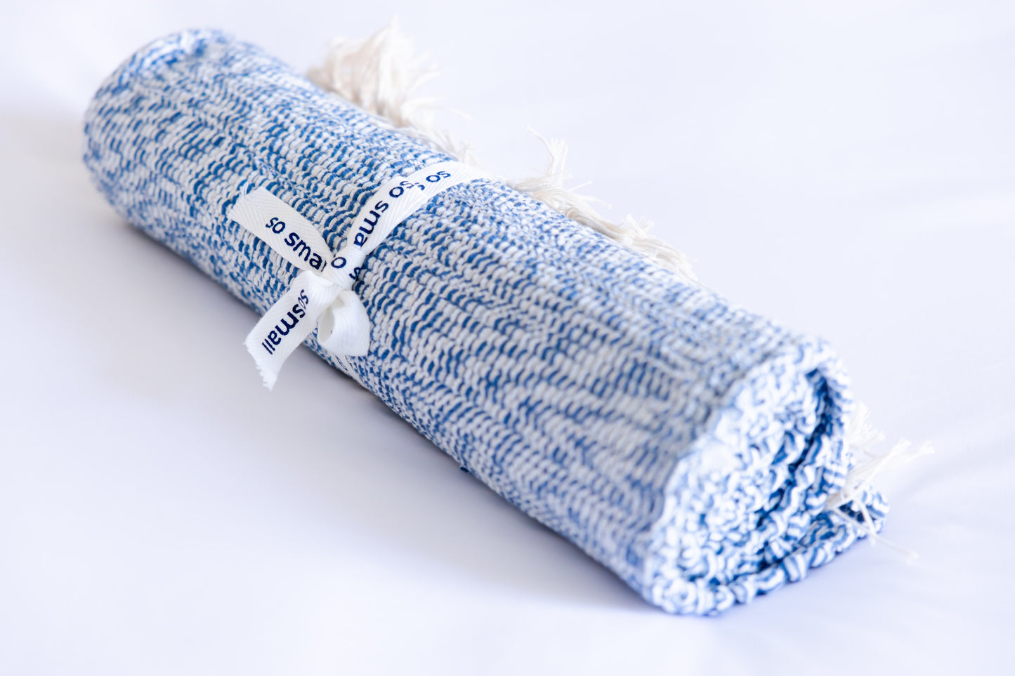 so small Organic Hand-Woven Play Mat- Endless Sky