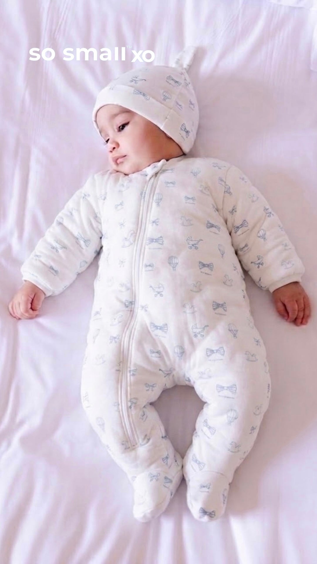 سالوبت so small xo شتوي مبطن بسوستة- الصغير النبيل