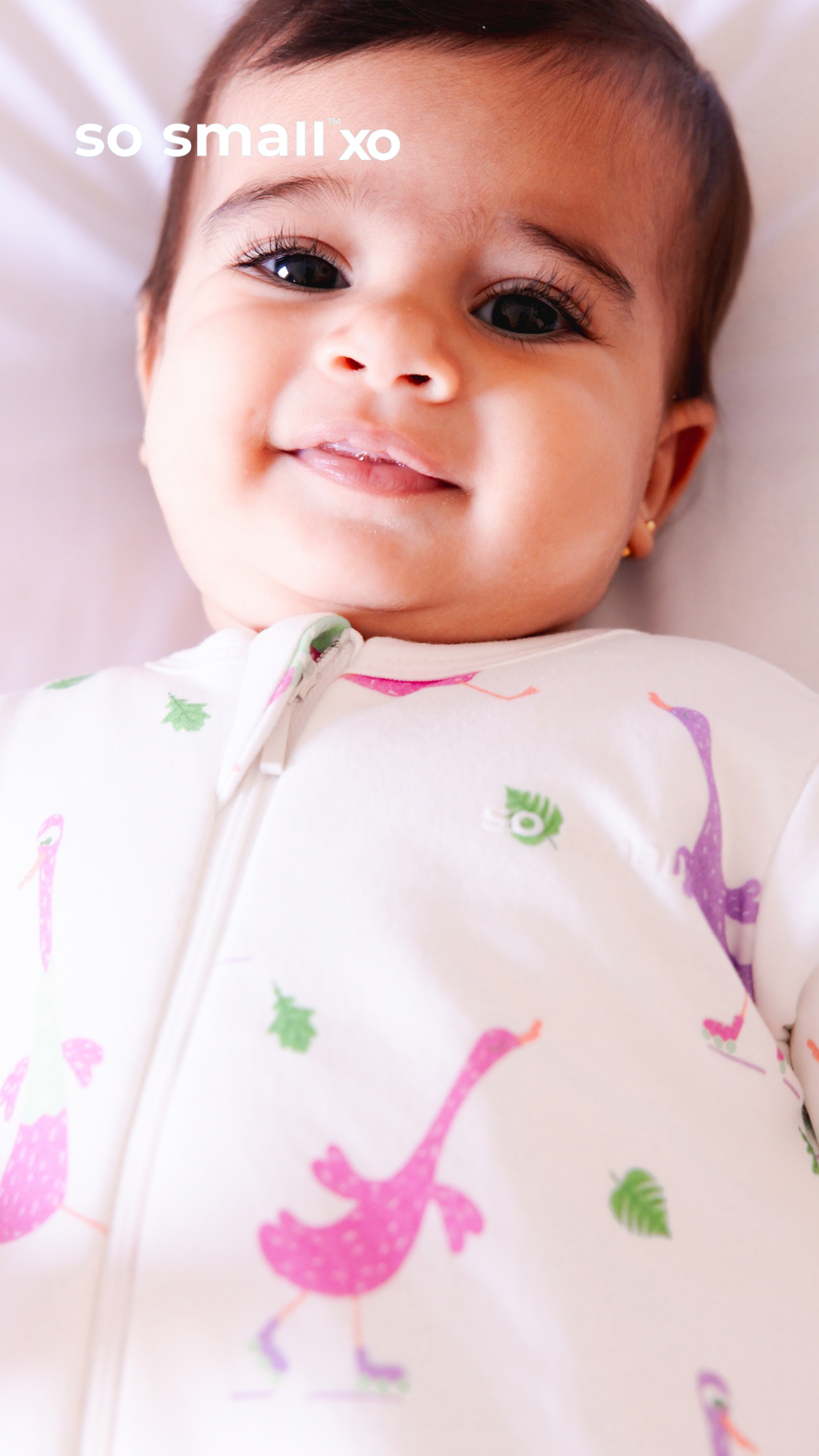 so small xo Padded Winter Footie- Goose Gone Loose (Sold without Beanie)