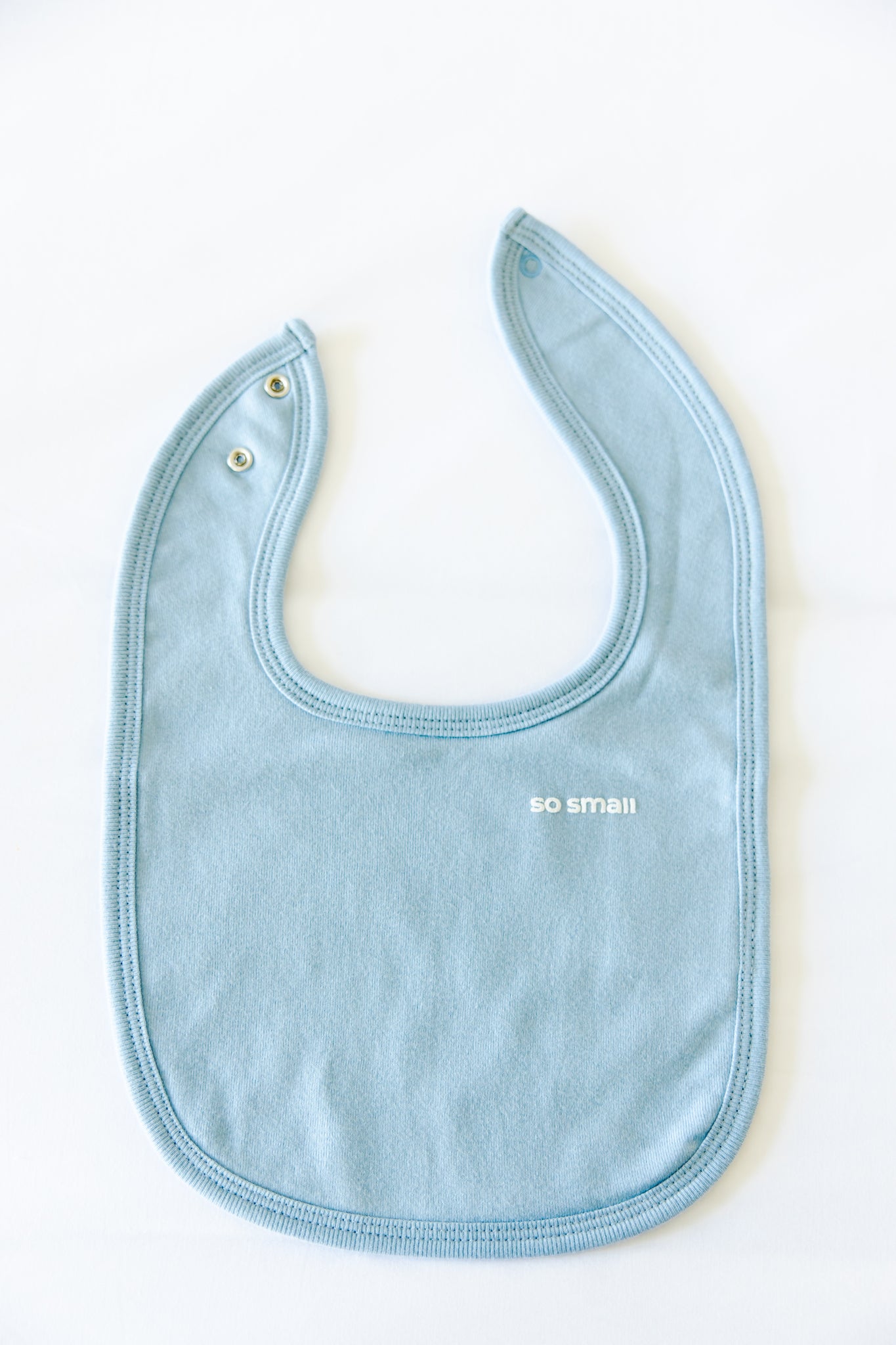 so small Organic Terry Lined Bib- Sky Ride