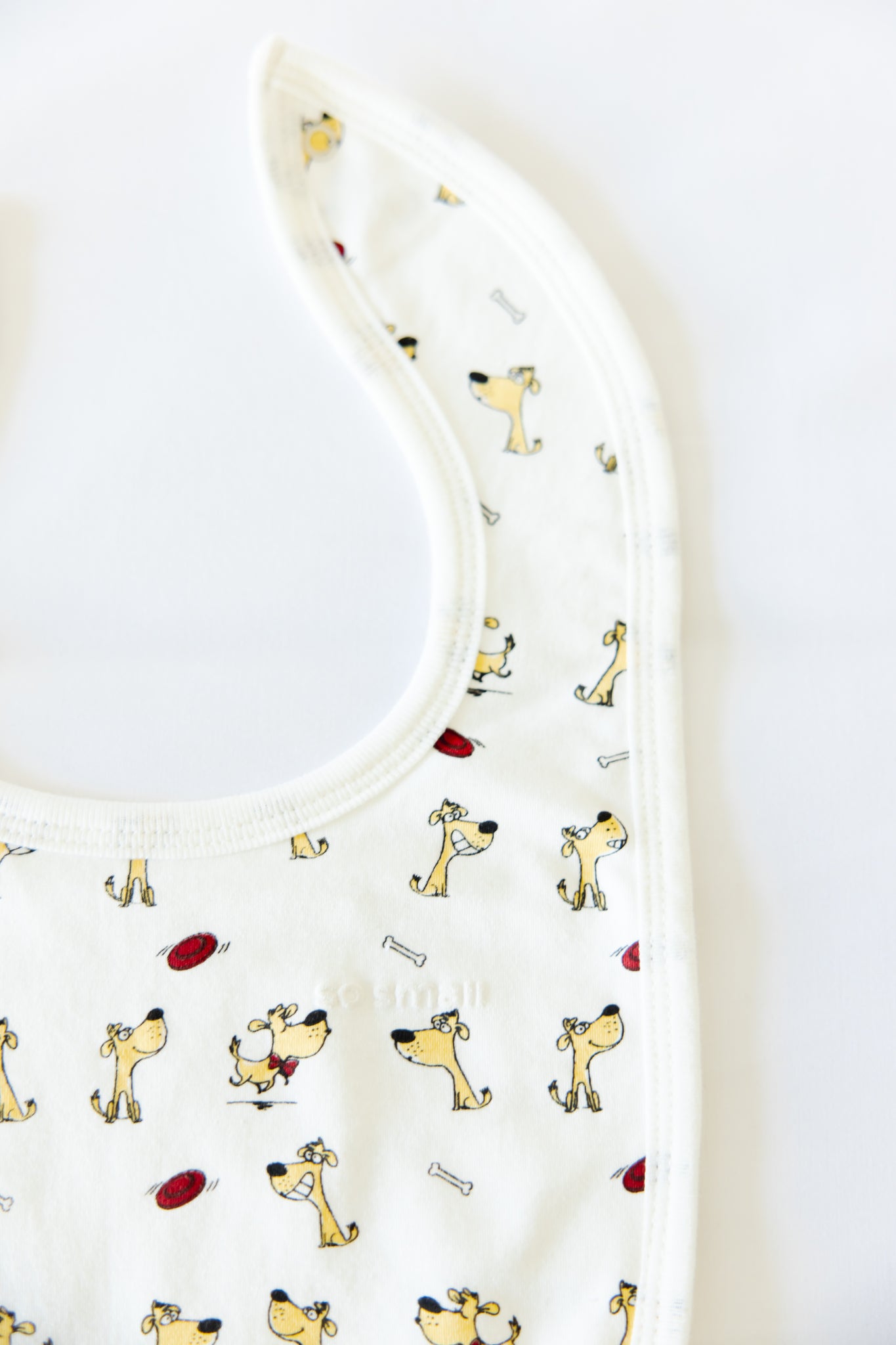 so small Organic Terry-Lined Bib- Funday.Everyday