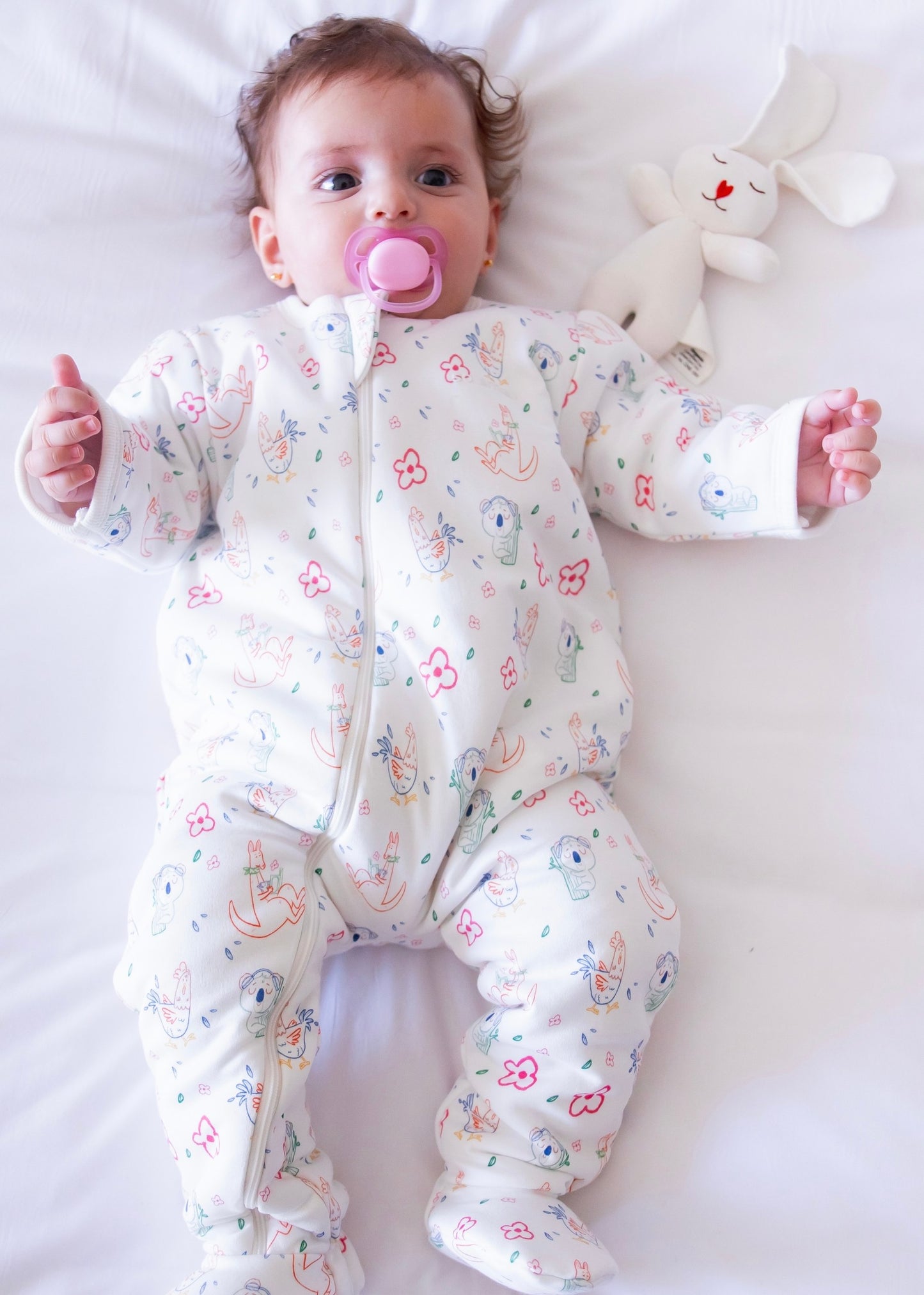 حذاء شتوي مبطن عضوي بسحّاب - Lazy. Daisy. Dreams