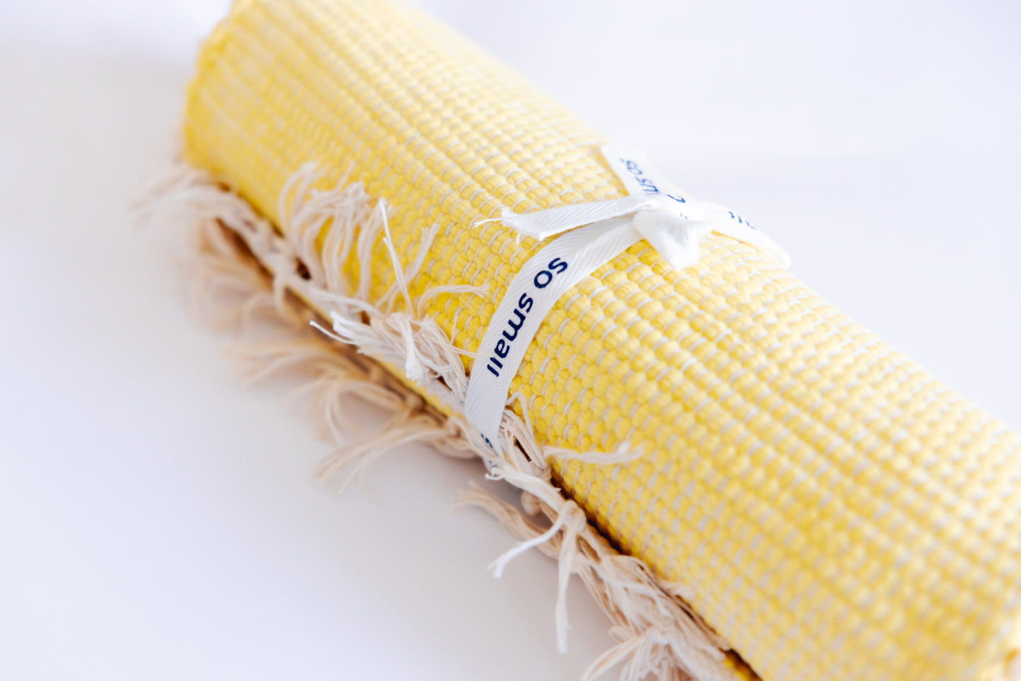 Organic Hand-Woven Play Mat- Sweet Corn