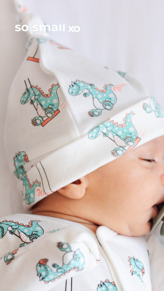 so small xo Knotted Beanie- Weeee