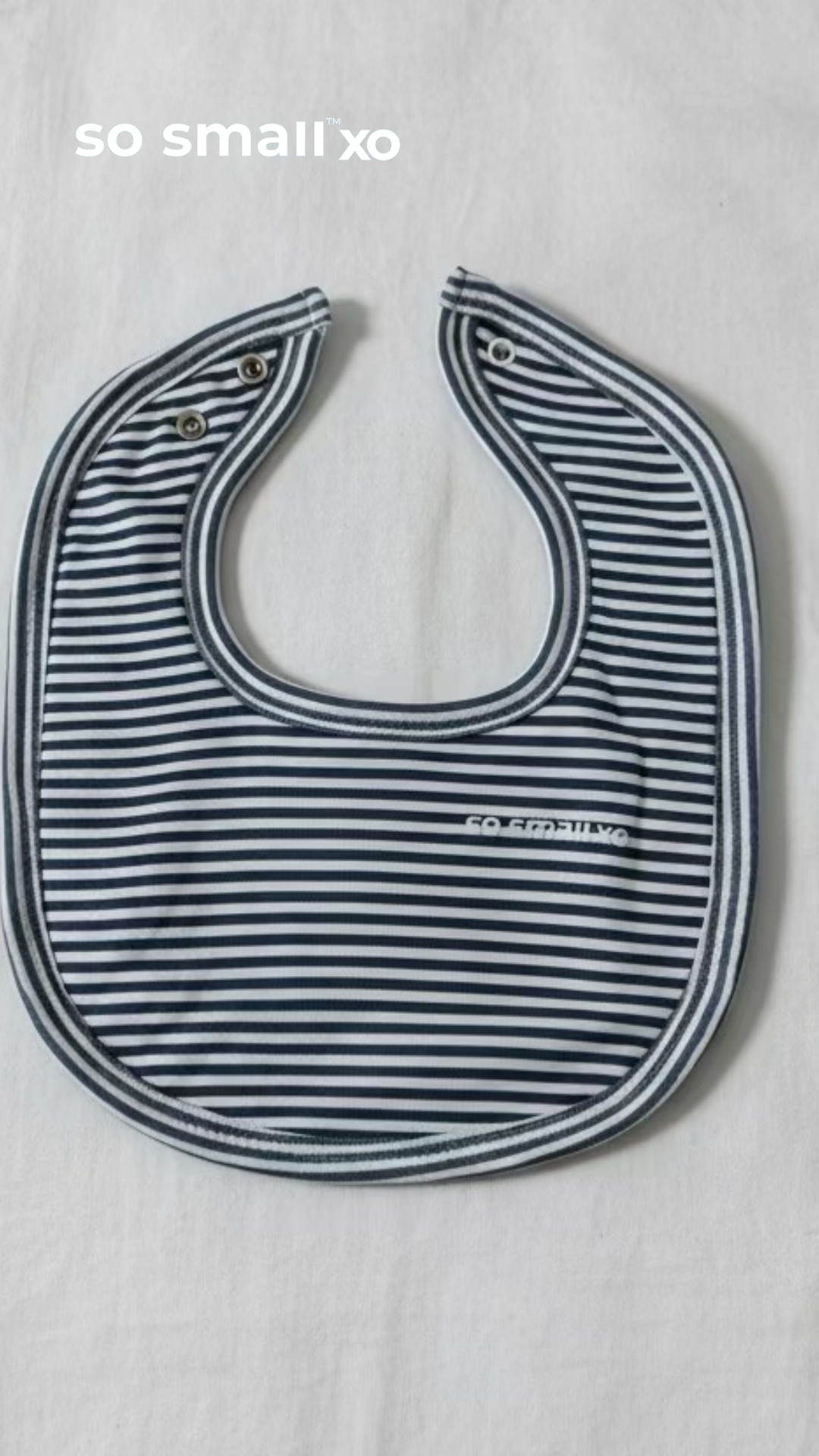 so small xo Terry-Lined Bib- Hawaiian Surf