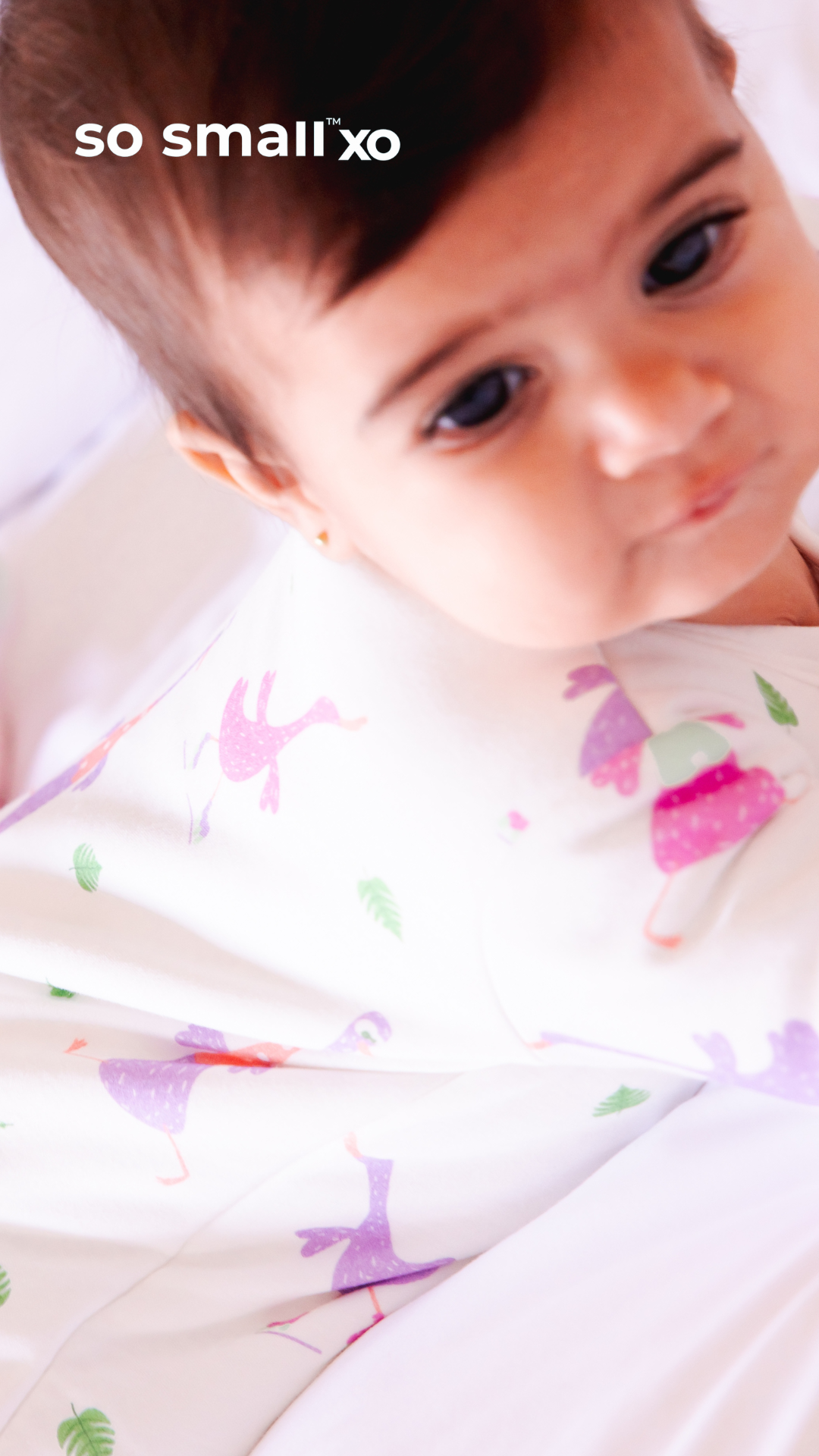 so small xo Padded Winter Footie- Goose Gone Loose (Sold without Beanie)