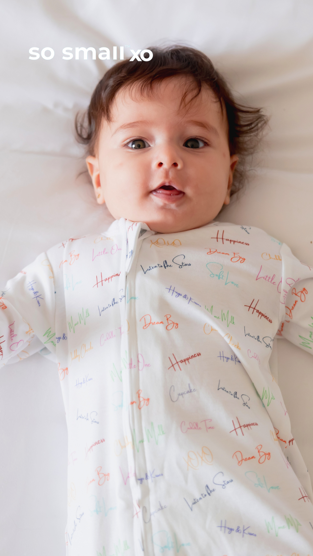 سالوبت so small xo بسوستة من القطن المصري الفاخر- تصميم كلام ماما
