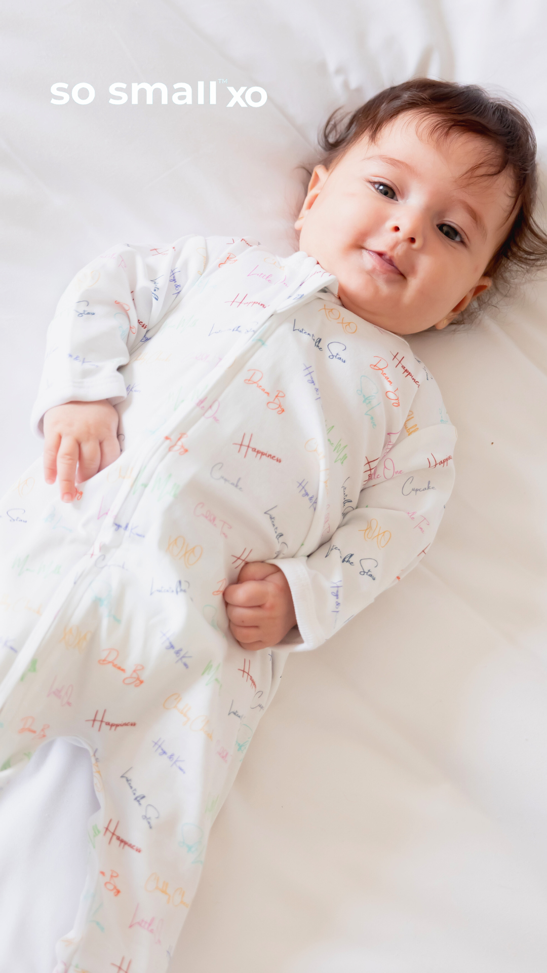 سالوبت so small xo بسوستة من القطن المصري الفاخر- تصميم كلام ماما