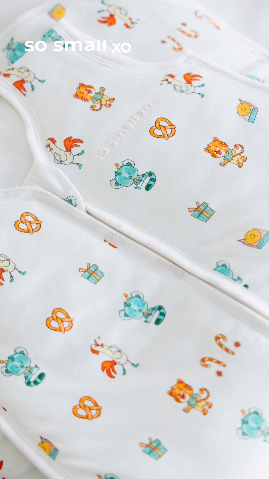 so small xo Winter Padded Sleeping Bag- Birthday Party