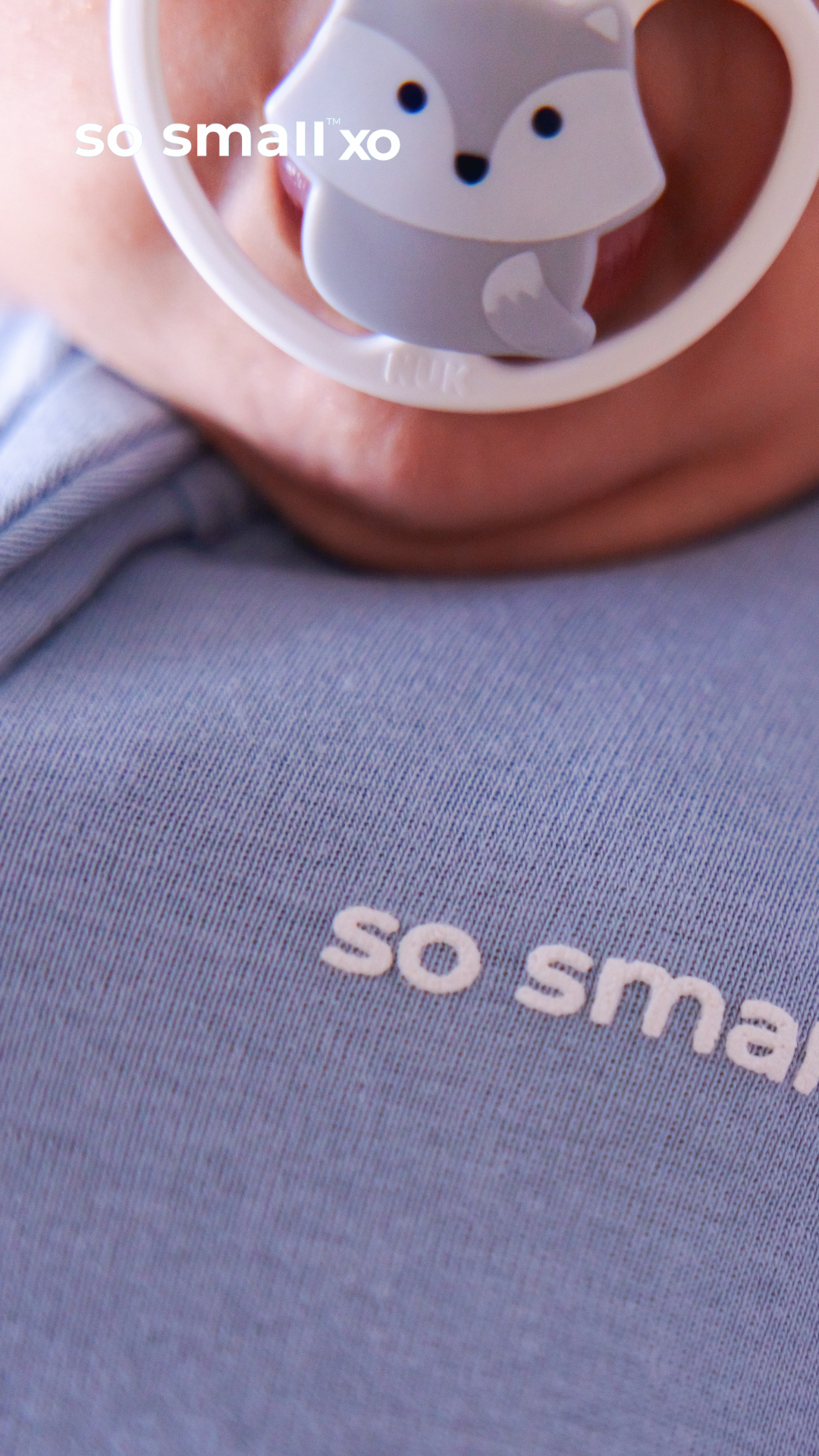 so small xo Zipper Footie- Sky Ride