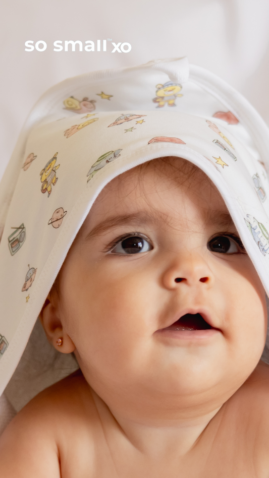 so small xo Hooded Towel- Love You to the Moon