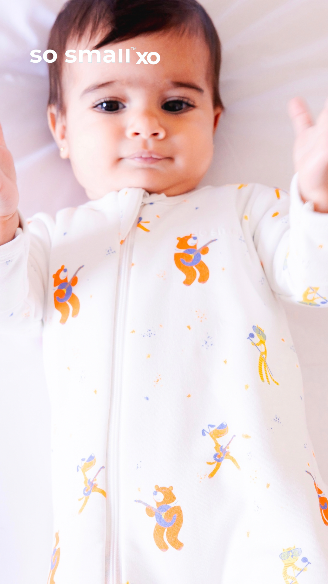 so small xo Padded Winter Footie- Dance with Me (Sold without Beanie)