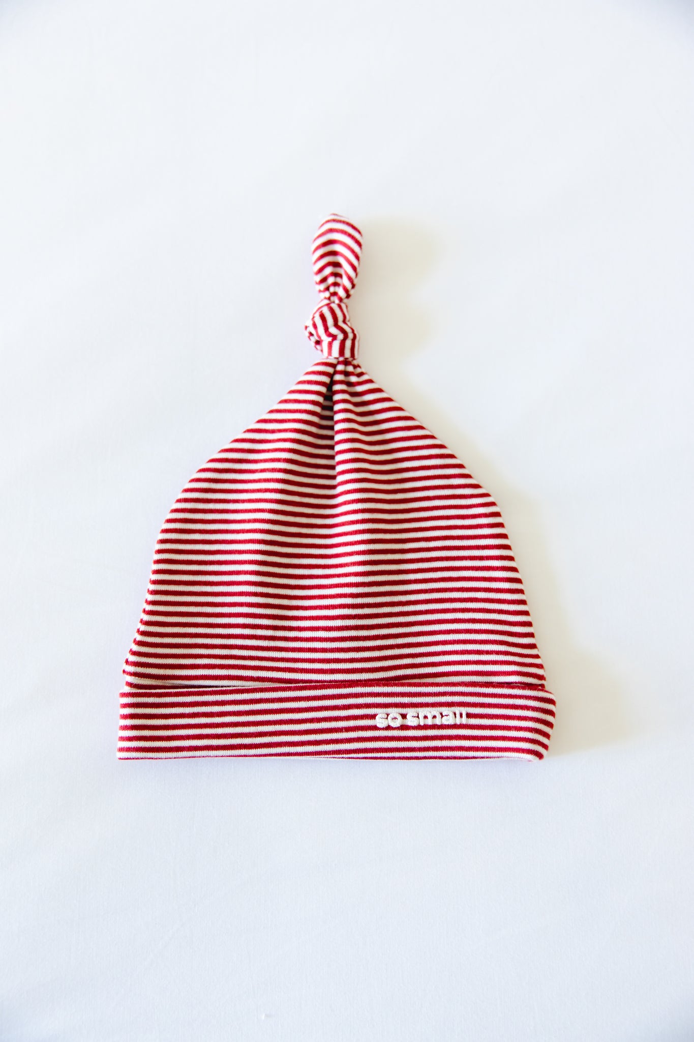 Certified Organic Beanie- Cherry Red