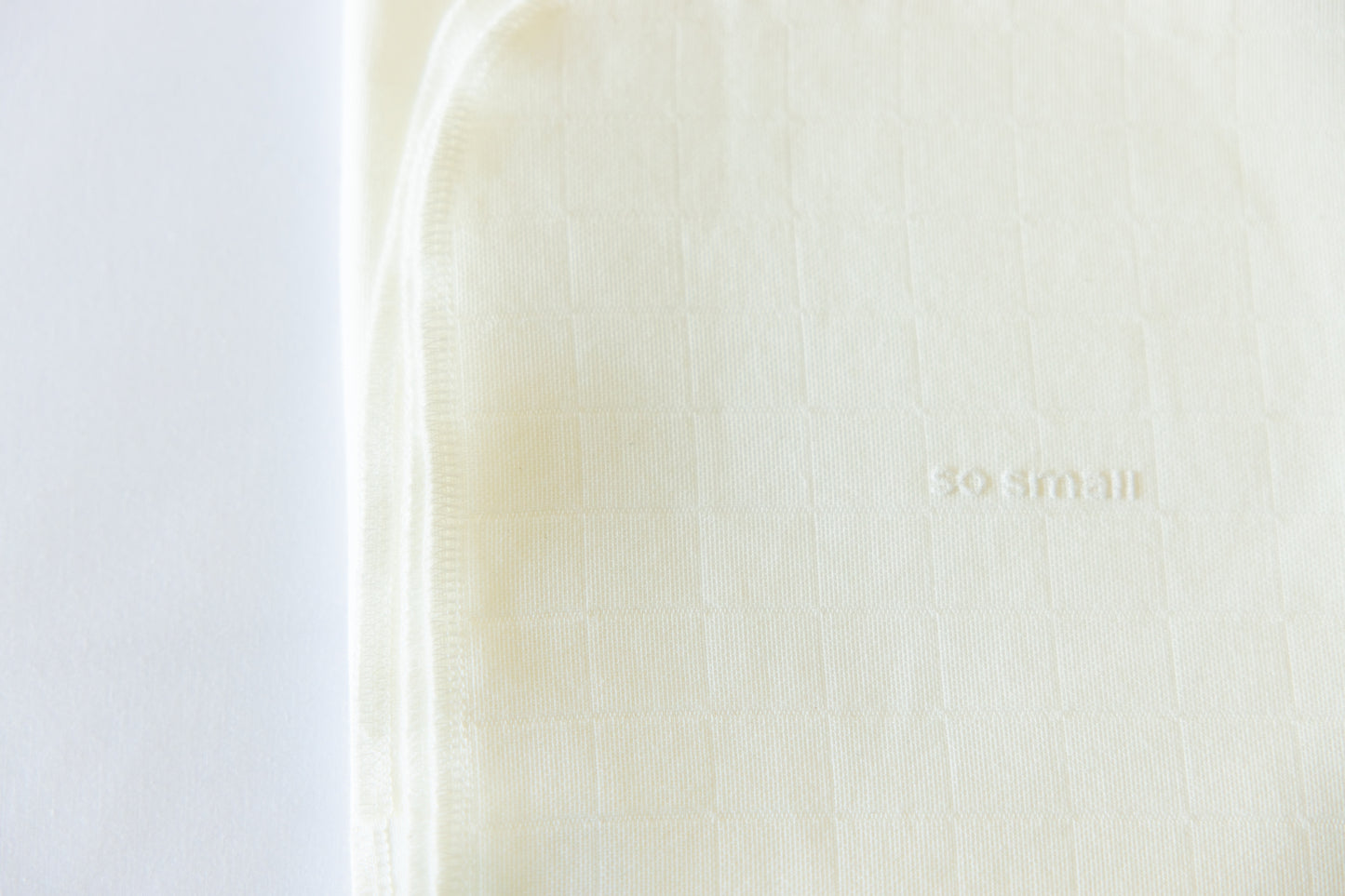 Certified Organic Muslin Swaddle Blanket- Marshmallow White