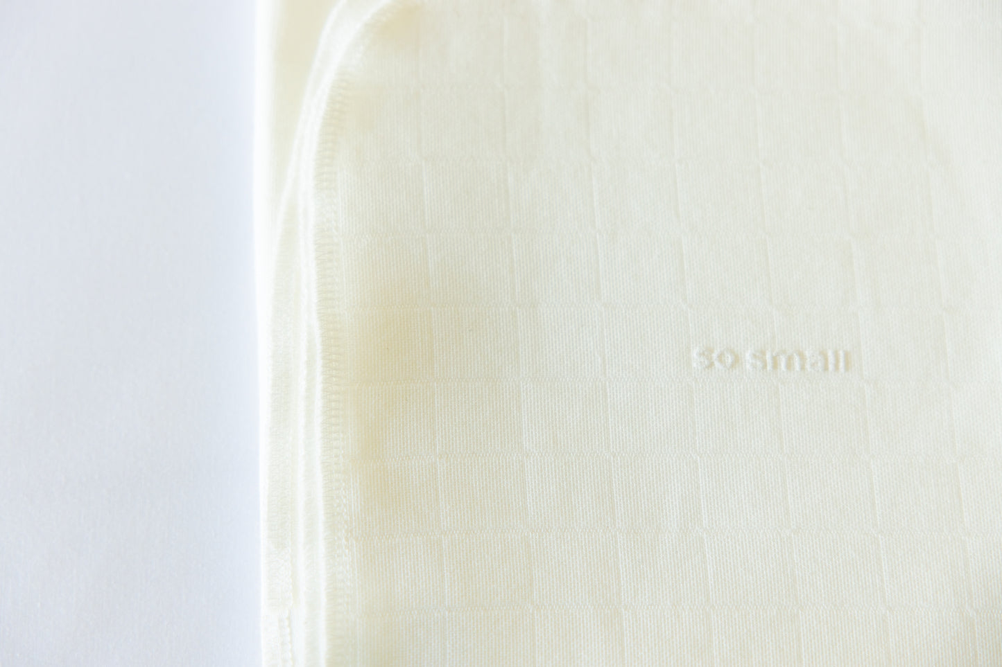 Organic Muslin Swaddle Blanket- Marshmallow White